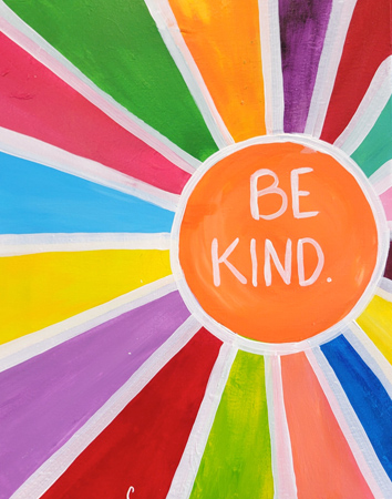 Be Kind. choose your colors